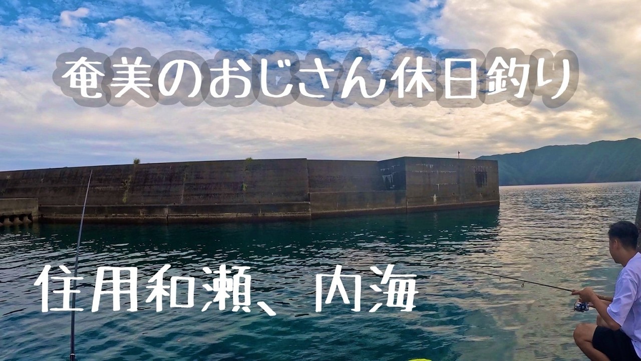【奄美のおじさん休日釣り】釣りたてゴマフエダイを酒蒸しに！住用内海の恵みがうますぎた！