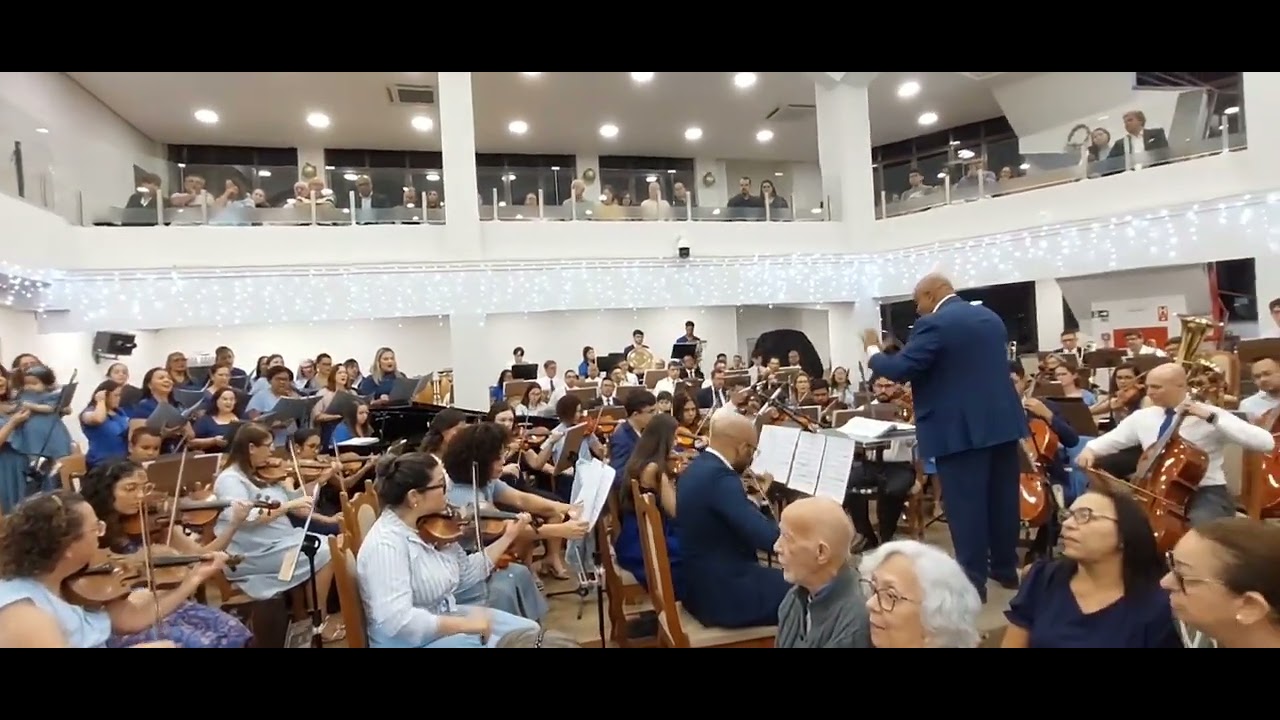 HINO: DEUS CONOSCO com o Coral e Orquestra AGAPE 