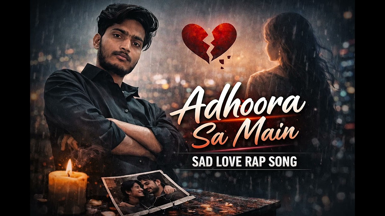 Adhoora Sa Main 💔 | Heart Touching Love Sad Rap Song 2026 | Emotional Lofi Rap