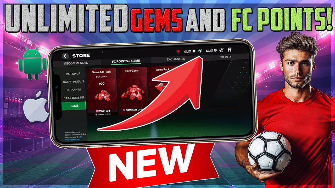 FC Mobile 26 Hack/Mod - How to Get Unlimited Points & Gems in FC Mobile 26 for Free (iOS Android)