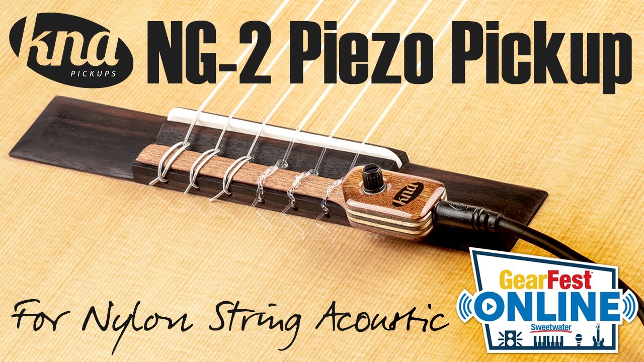 #GearFest2021 KNA Pickups: NG-2 Passive Piezo Pickup With Volume Control for Nylon String Guitars
