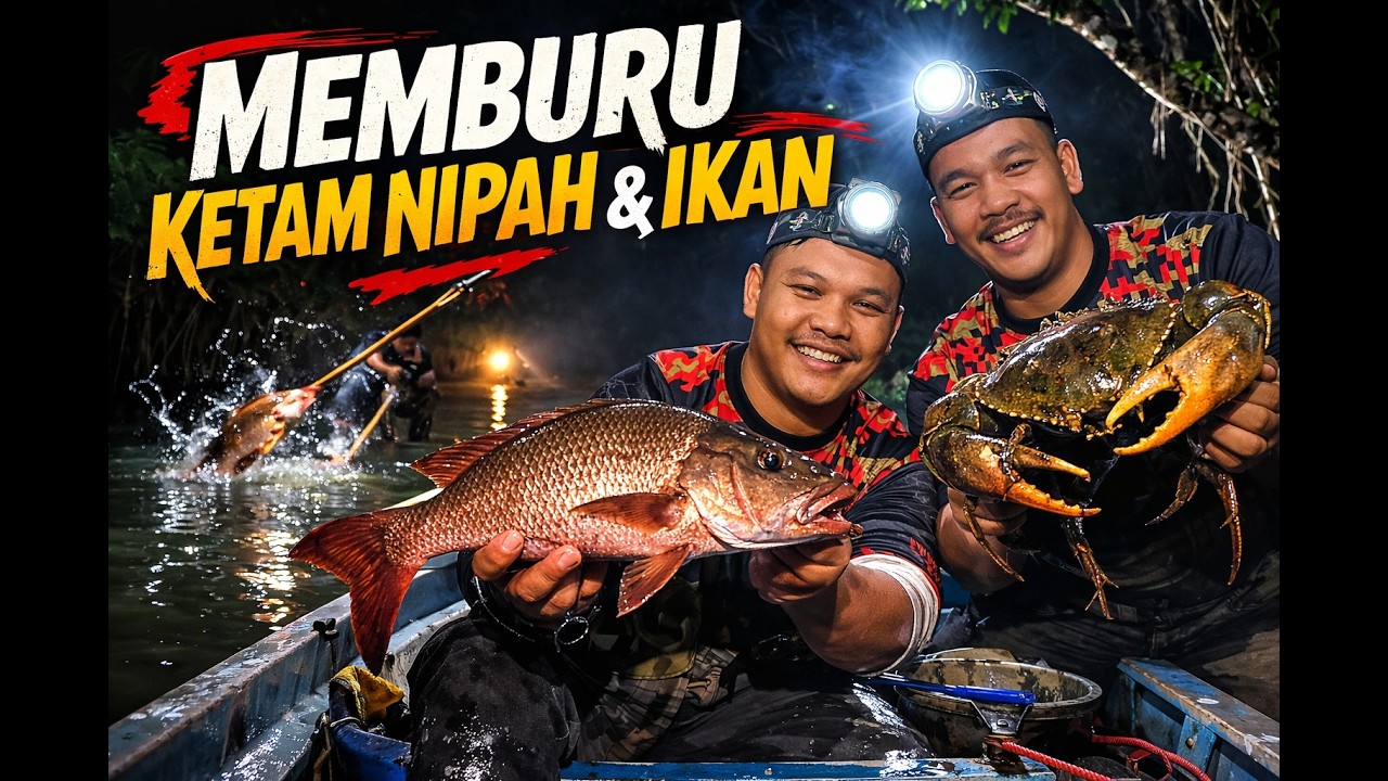 MEMBURU KETAM & IKAN PAYA BAKAU