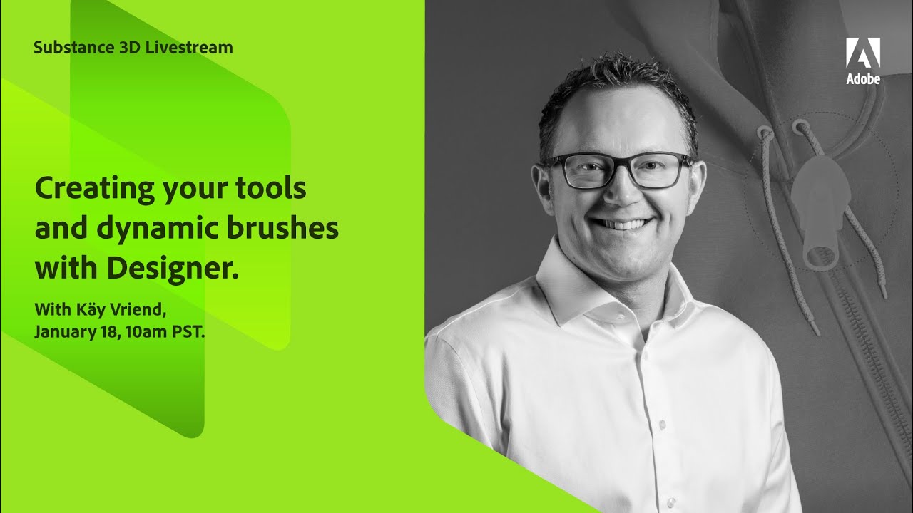 Creating your tools and dynamic brushes with Designer | Adobe Substance 3D