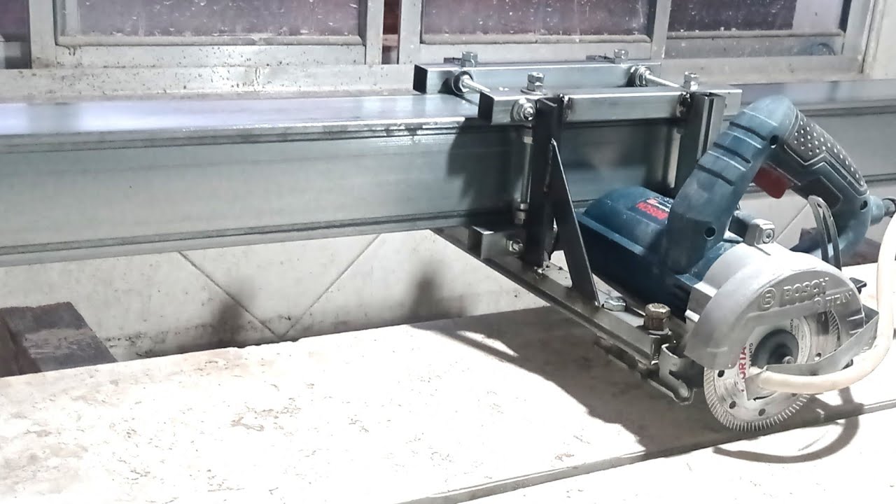 BANCADA PRA FAZER CORTE NO PORCELANATO EM 45 GRAUS  !!