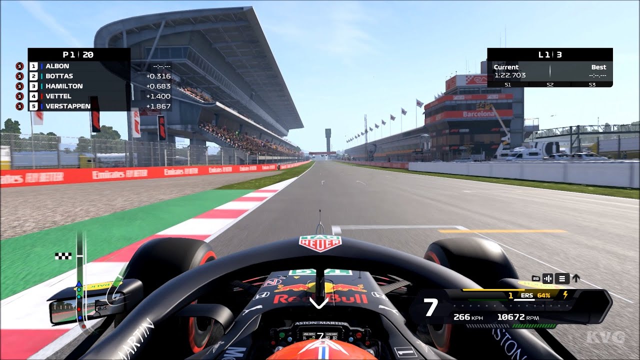 F1 2020 - Circuit de Barcelona-Catalunya - Montmeló (Spanish Grand Prix) - Gameplay
