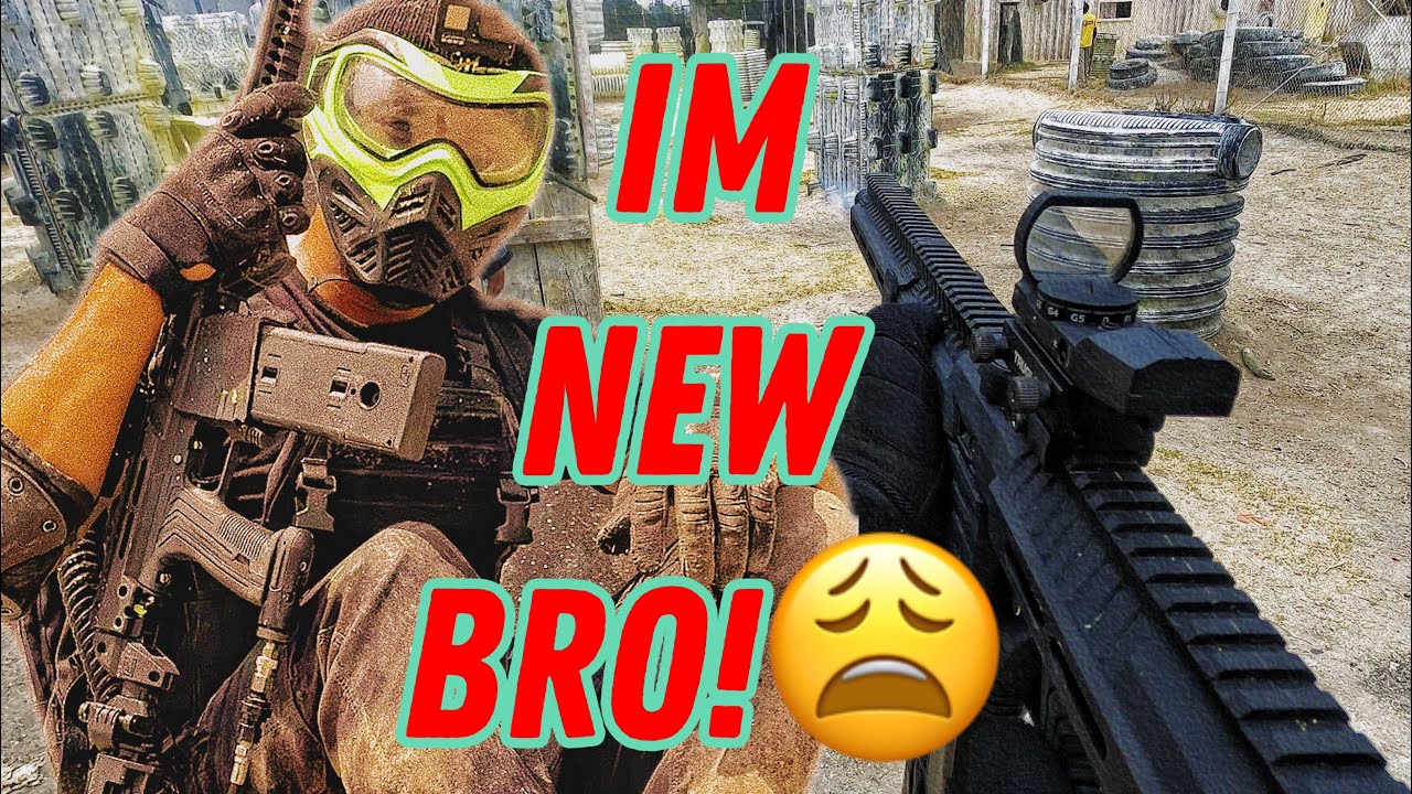 Paintball AMETUR gameplay !! 3v3 with MAGFED&hellip;what could go wrong??