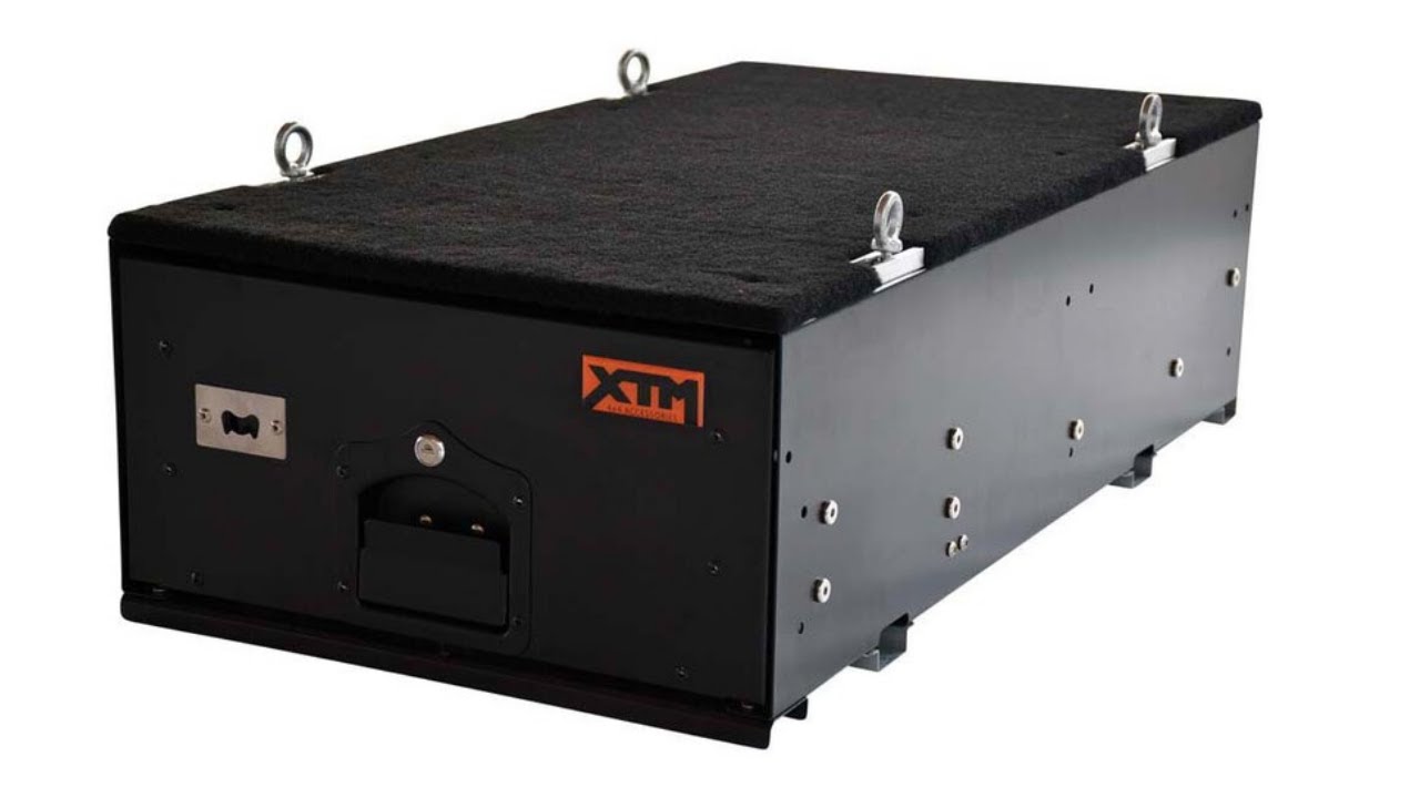 Unboxing of our new XTM Drawer with fridge slide