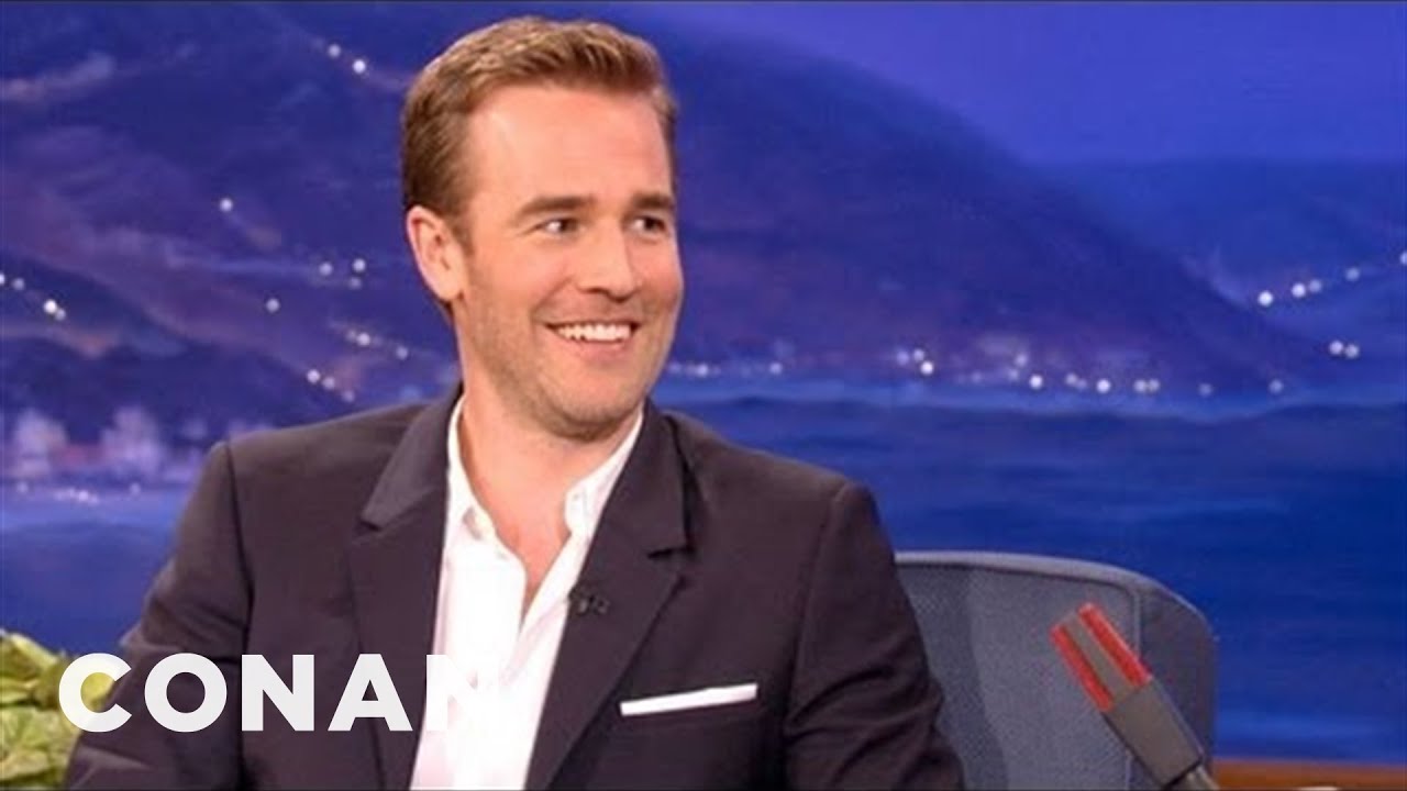 James Van Der Beek Gets Cut Short By The Fire Alarm | CONAN on TBS