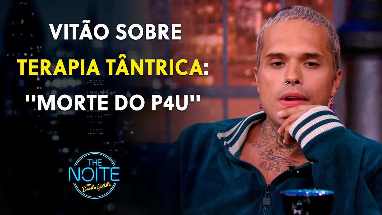 Cantor Vitão relata detalhes da terapia tântrica | The Noite (23/06/23)