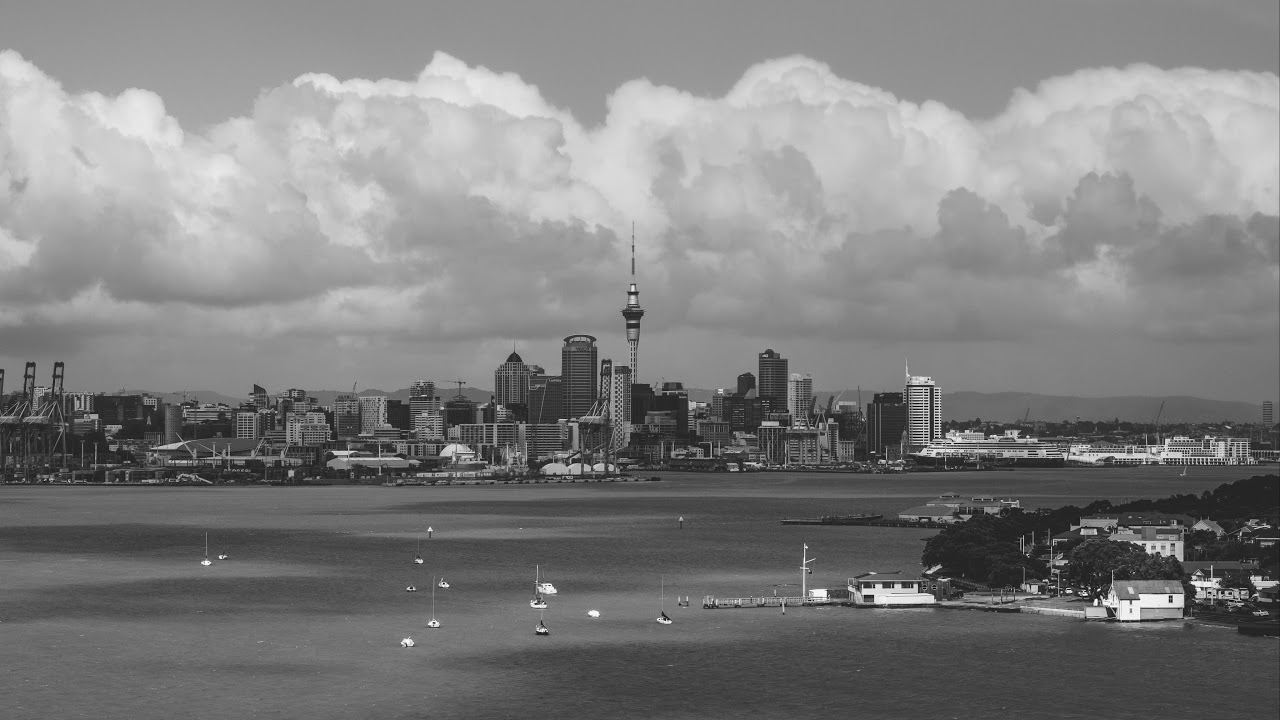 Timelapse - Auckland City Skyline