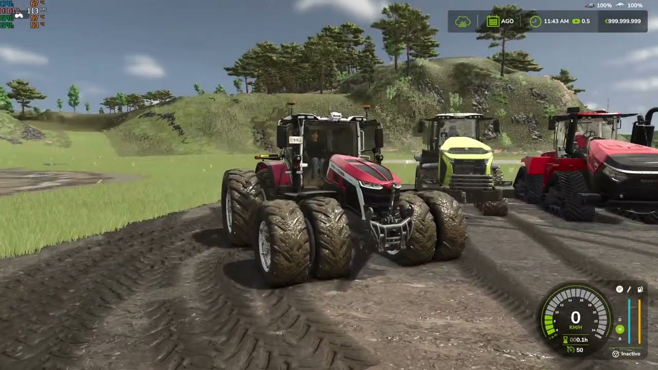 Farming Simulator 25 Mod Lodo Barro Fisicas