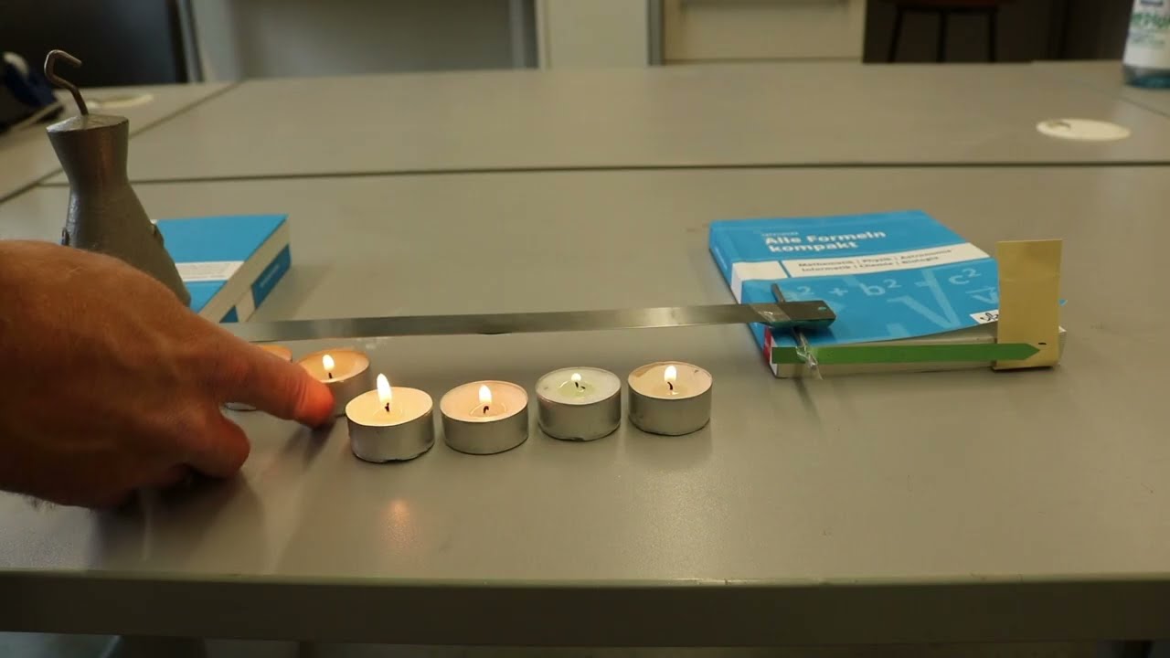 Sch&uuml;lerexperiment - W&auml;rmeausdehnung und  -schrumpfung (Festk&ouml;rper)