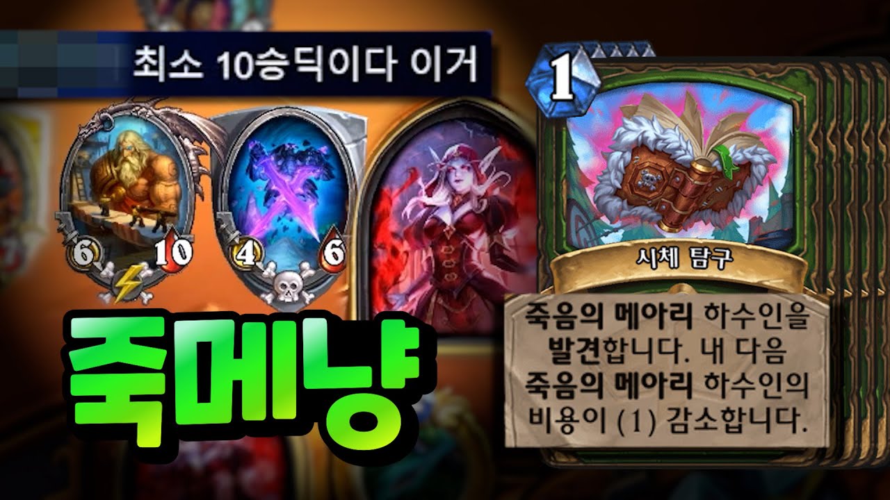 이론상 콜로간 5장? 투기장의 죽메 냥꾼!