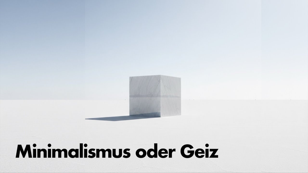 Minimalismus