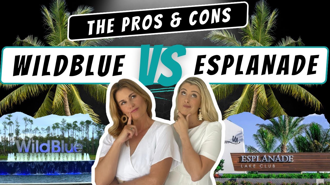Wild Blue vs. Esplanade Lake Club: 2 Luxury Lake Communities in Fort Myers, Florida