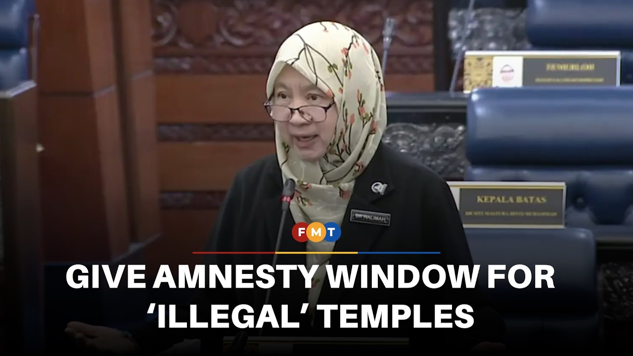 Give amnesty window for &lsquo;illegal&rsquo; temples, says PAS MP