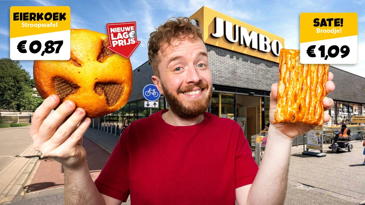 Alle BROODJES & SNACKS van de JUMBO testen! 🤩 🥖