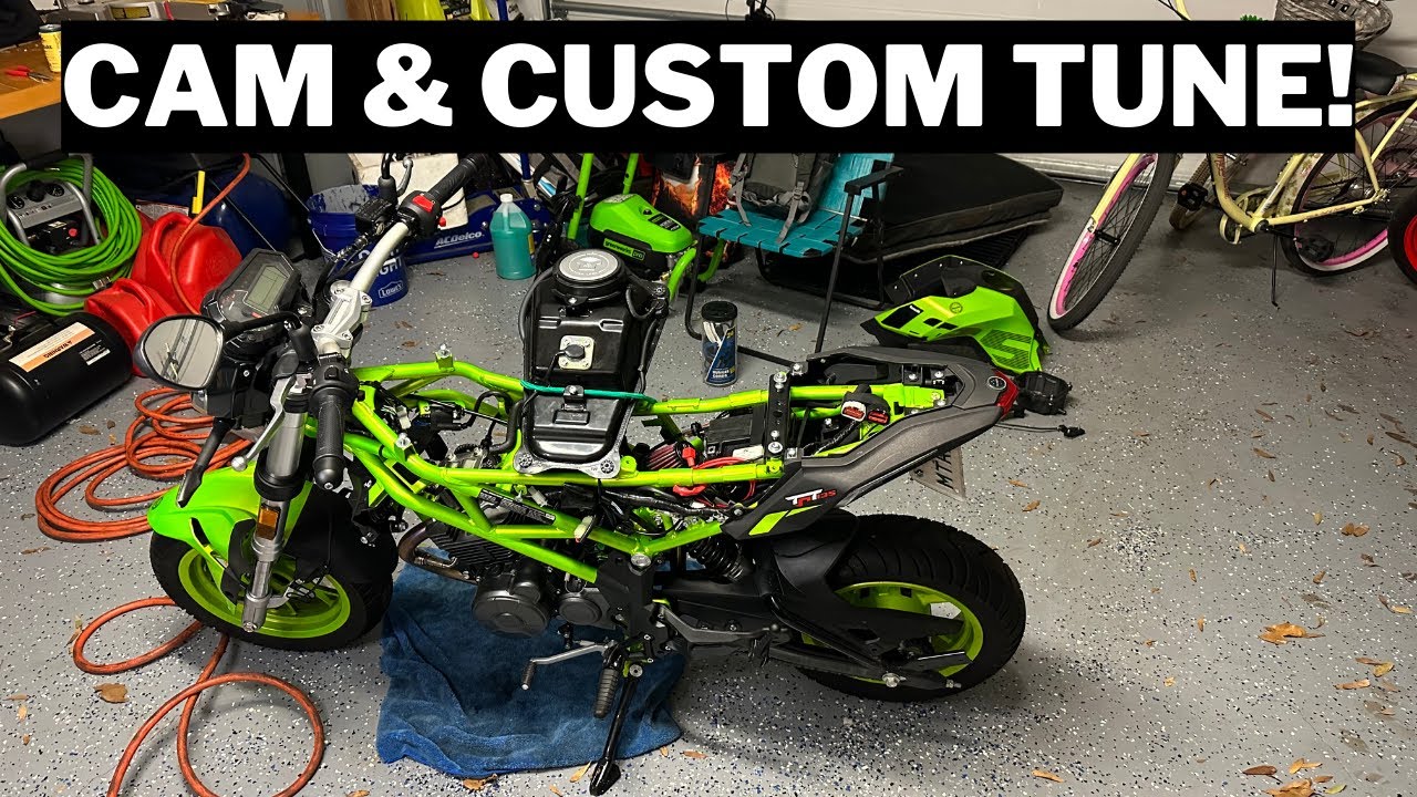 2023 Benelli TNT 135 Cam + ECU install!