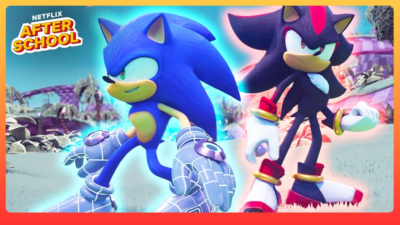The Most Ultimate Sonic vs Shadow Showdowns! 🤜💎🤛 Sonic Prime | Netflix Family