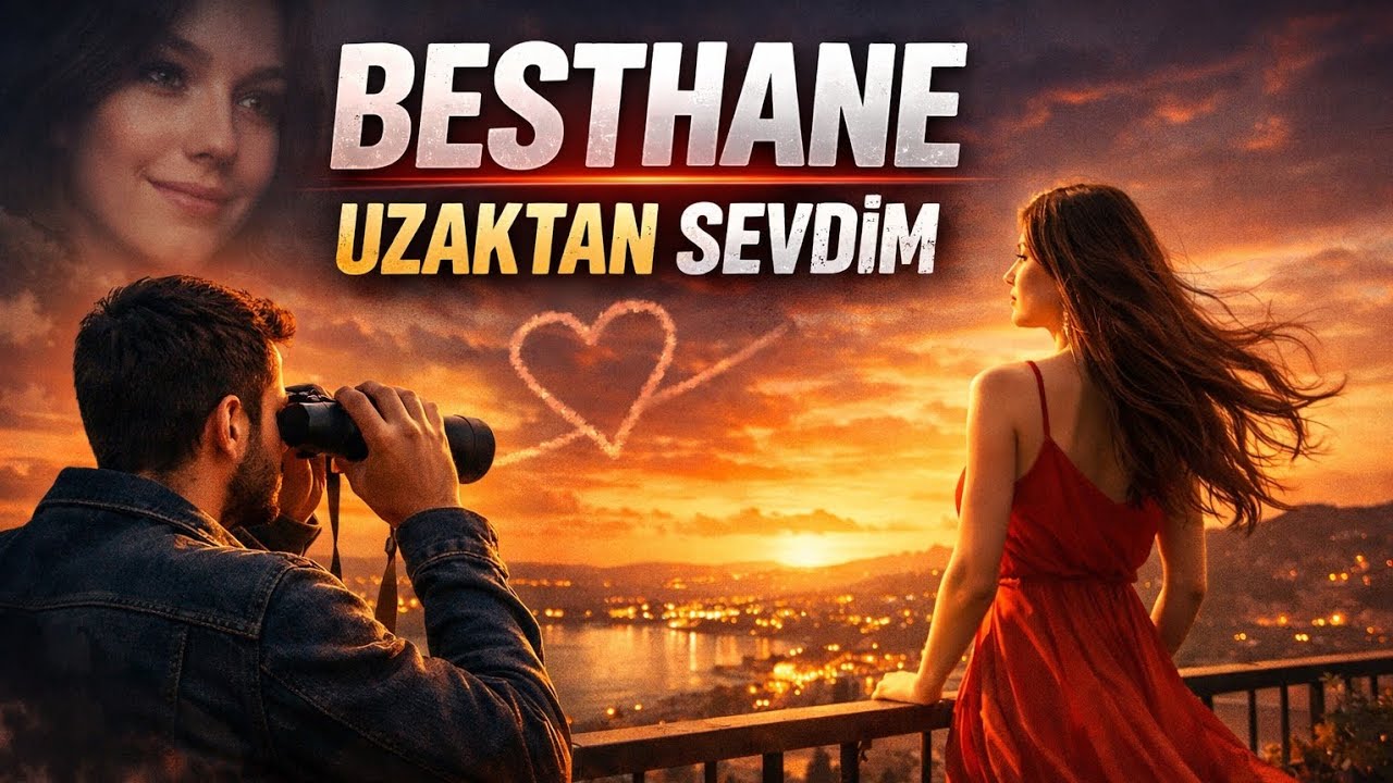 BESTHANE - UZAKTAN SEVDİM (Official Lyric Video)