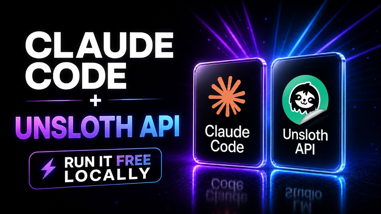 Claude Code + Unsloth API -- LLM Finetuning Setup (100% FREE)