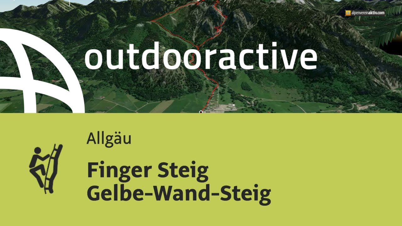 Finger Steig Gelbe-Wand-Steig
