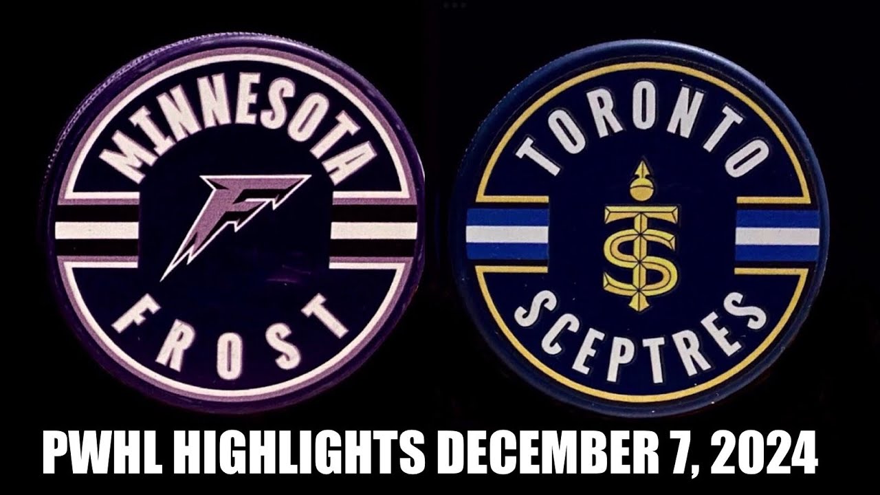 Minnesota Frost | Toronto Sceptres PWHL Highlights Dec. 7/24