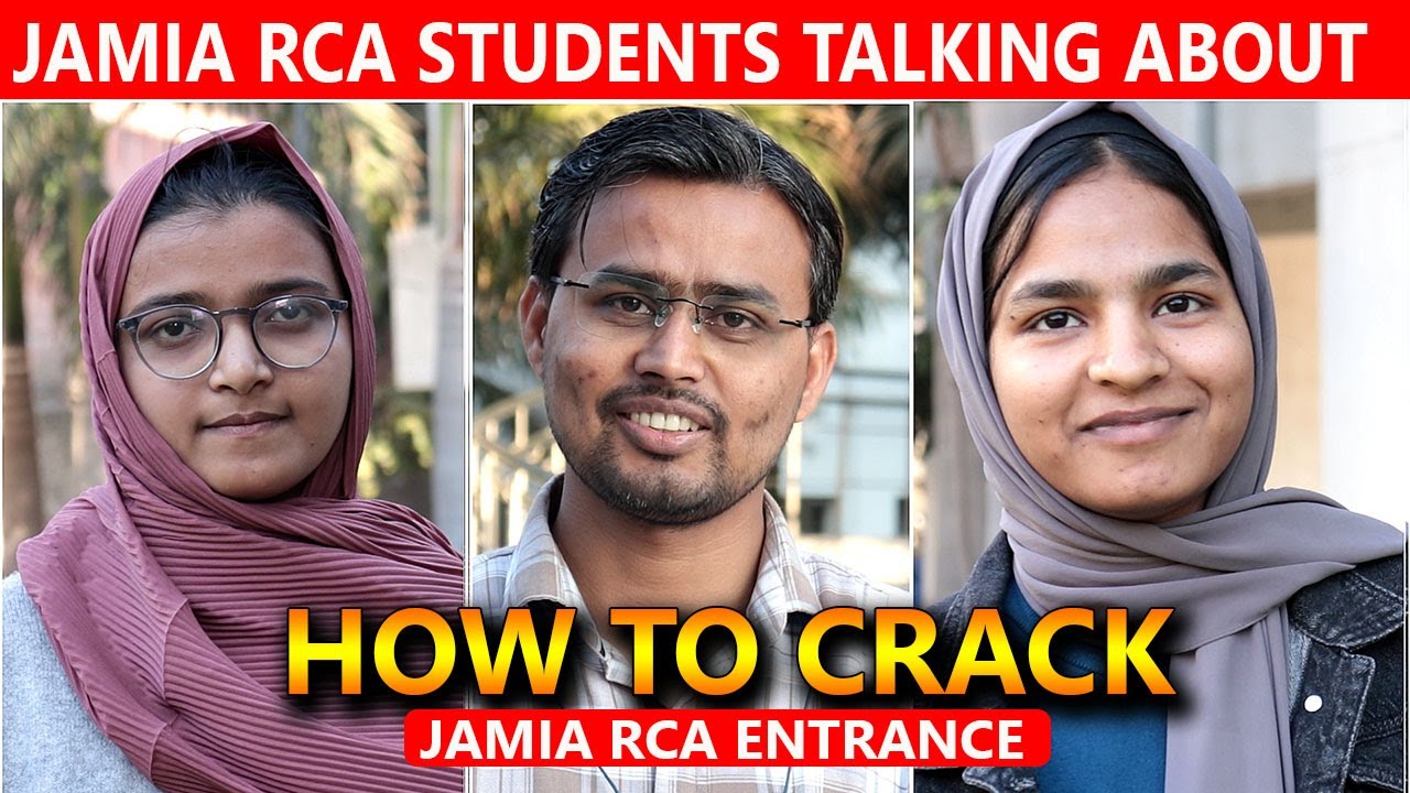 How to Crack Jamia RCA ? Clear Messages from RCA Existing Students #jamia_rca_admission_2024