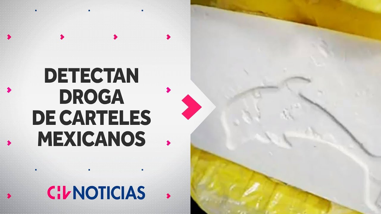 Operativo detectó droga de carteles mexicanos: Símbolo al interior de un paquete fue clave
