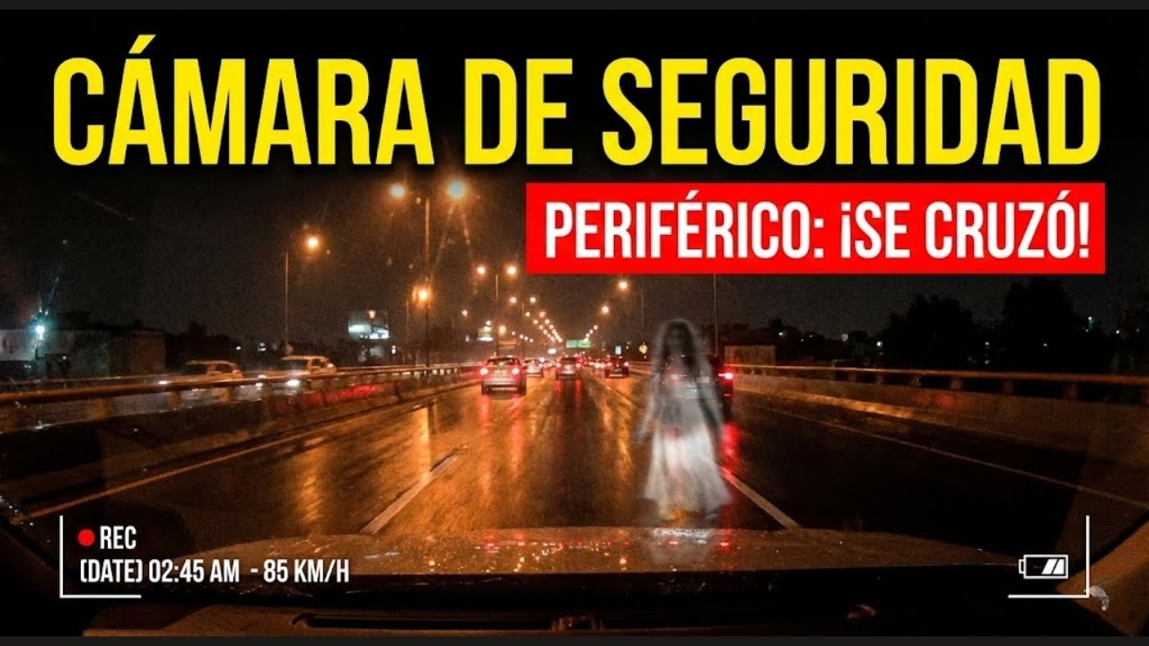 🔴 GRABADO ANOCHE en Periférico: La 'Mujer de Blanco' provoca OTRO accidente (Video Real)