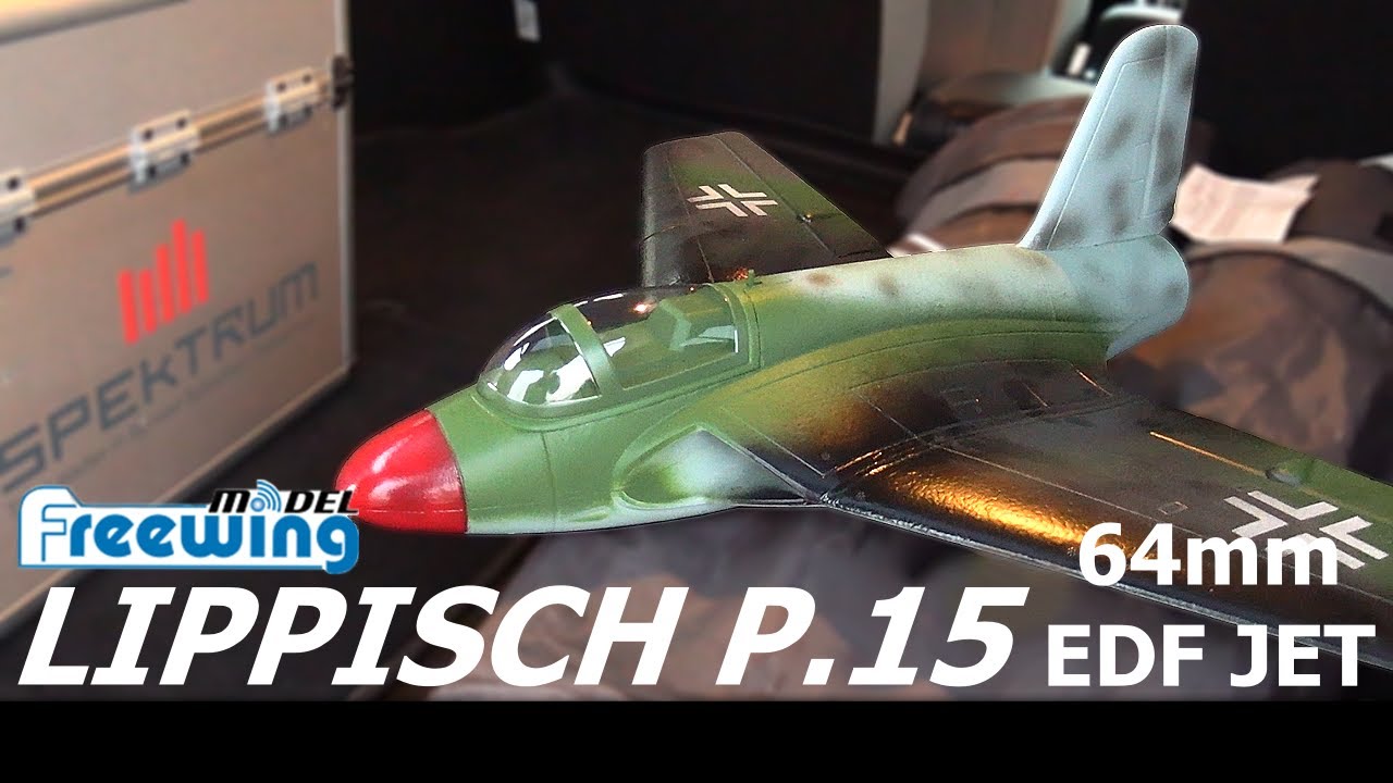 MotionRC - Freewing Lippisch P.15 64mm EDF Jet!