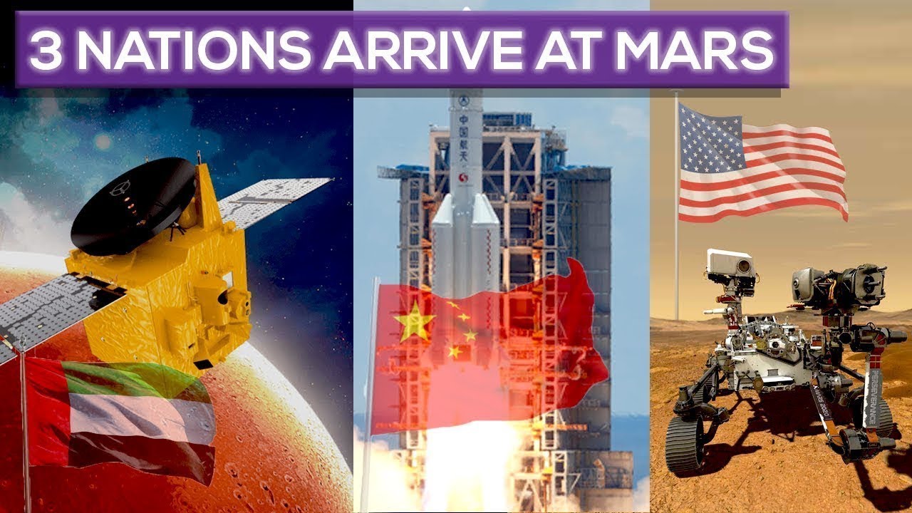 3 Nations Arrive On Mars!