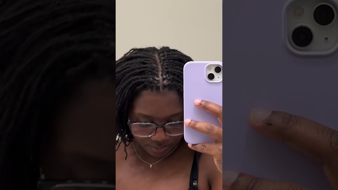 ✨Fresh reti on 8 weeks of new growth! #microlocs #locs #naturalhair