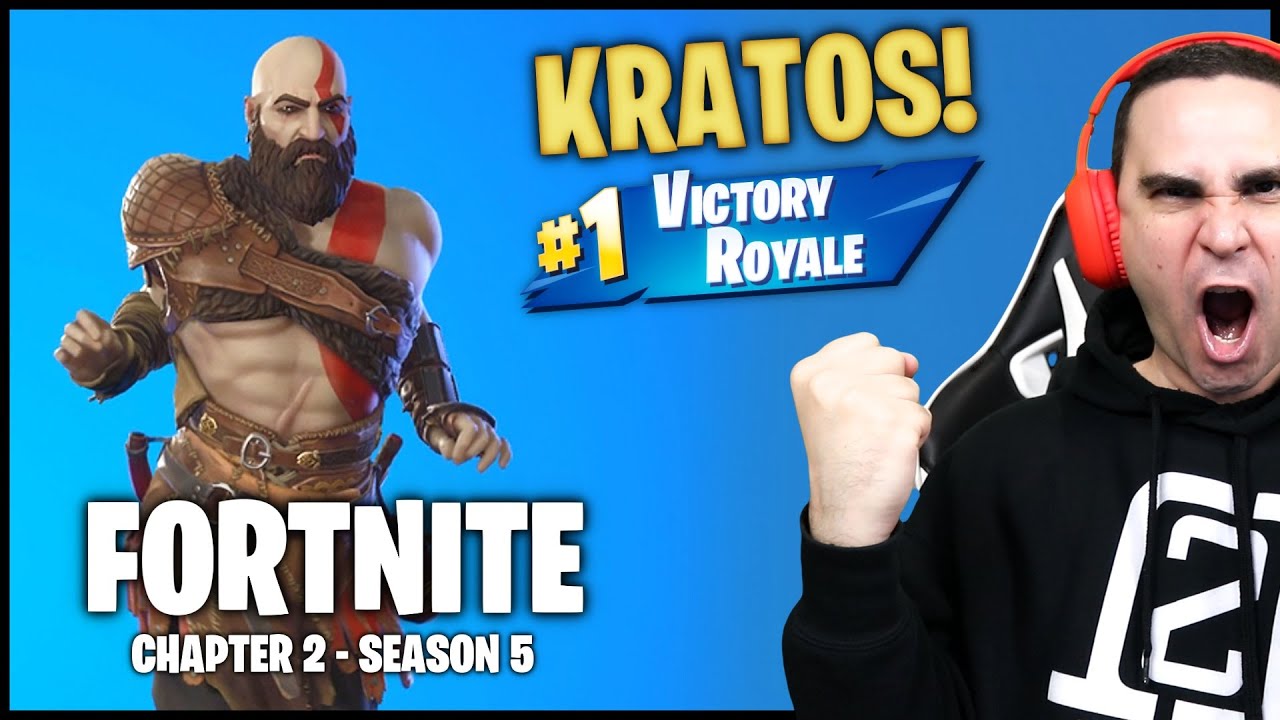 ΠΗΡΑ ΝΙΚΗ ΜΕ ΤΟΝ KRATOS! (Fortnite Chapter 2 - Season 5)