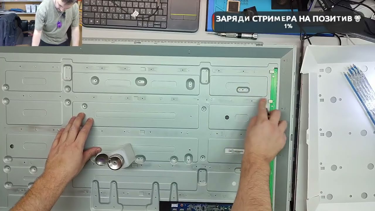 Меняем подсветку на телевизоре philips 40pfl3107h/60Philips.