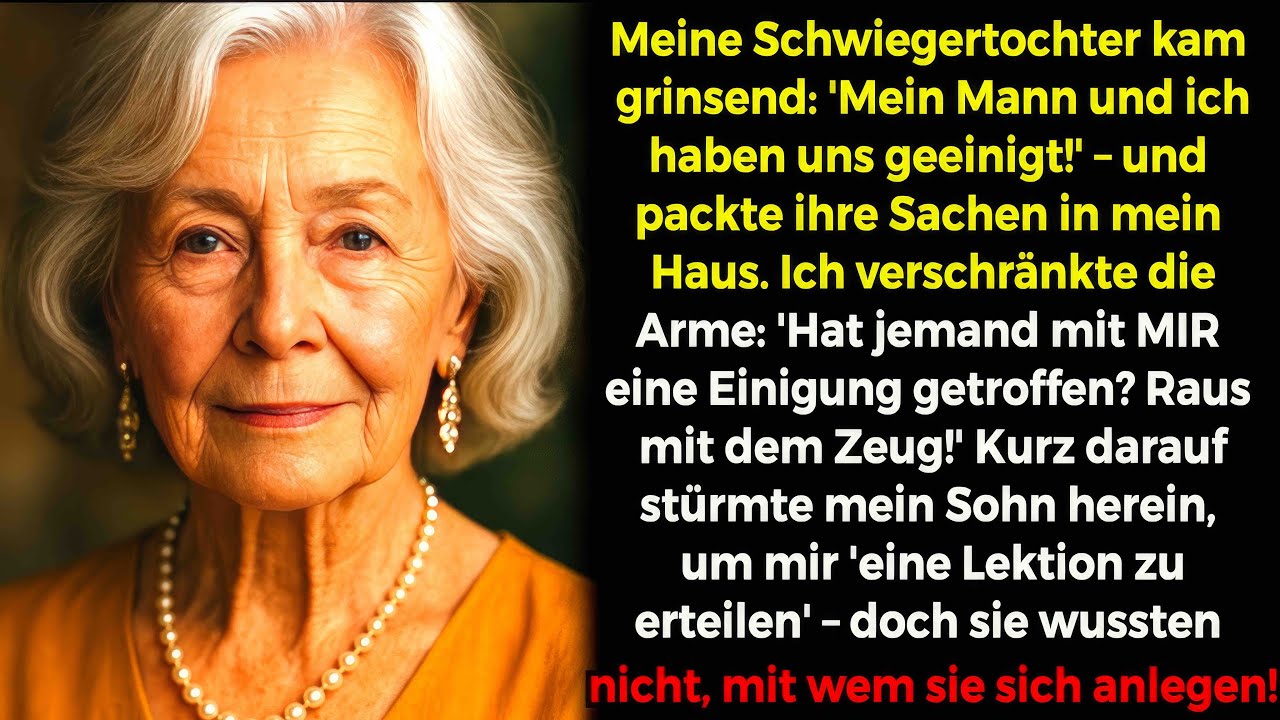 „Mein Mann und ich haben eine Vereinbarung“, sagte meine Schwiegertochter stolz beim Ausladen
