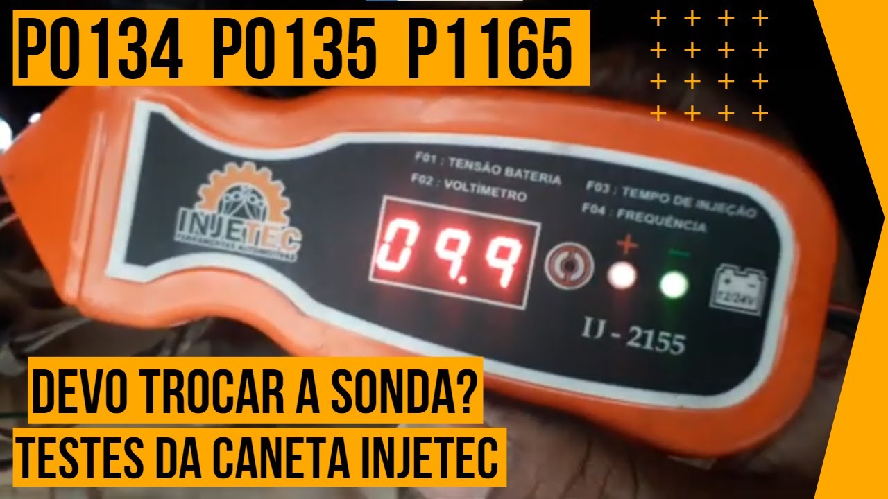 Teste sonda lambda • Caneta Digital Injetec