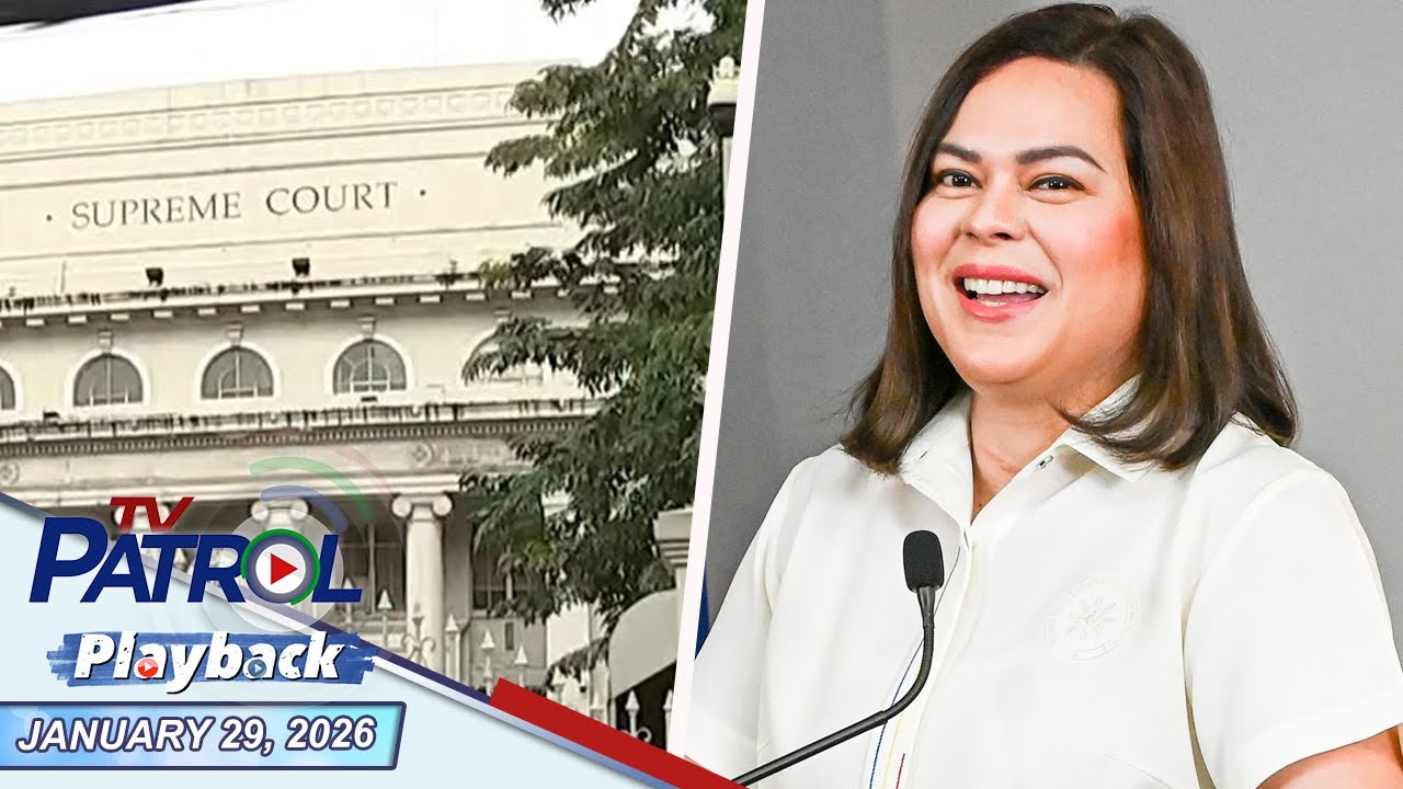 TV Patrol Playback | January 29, 2026