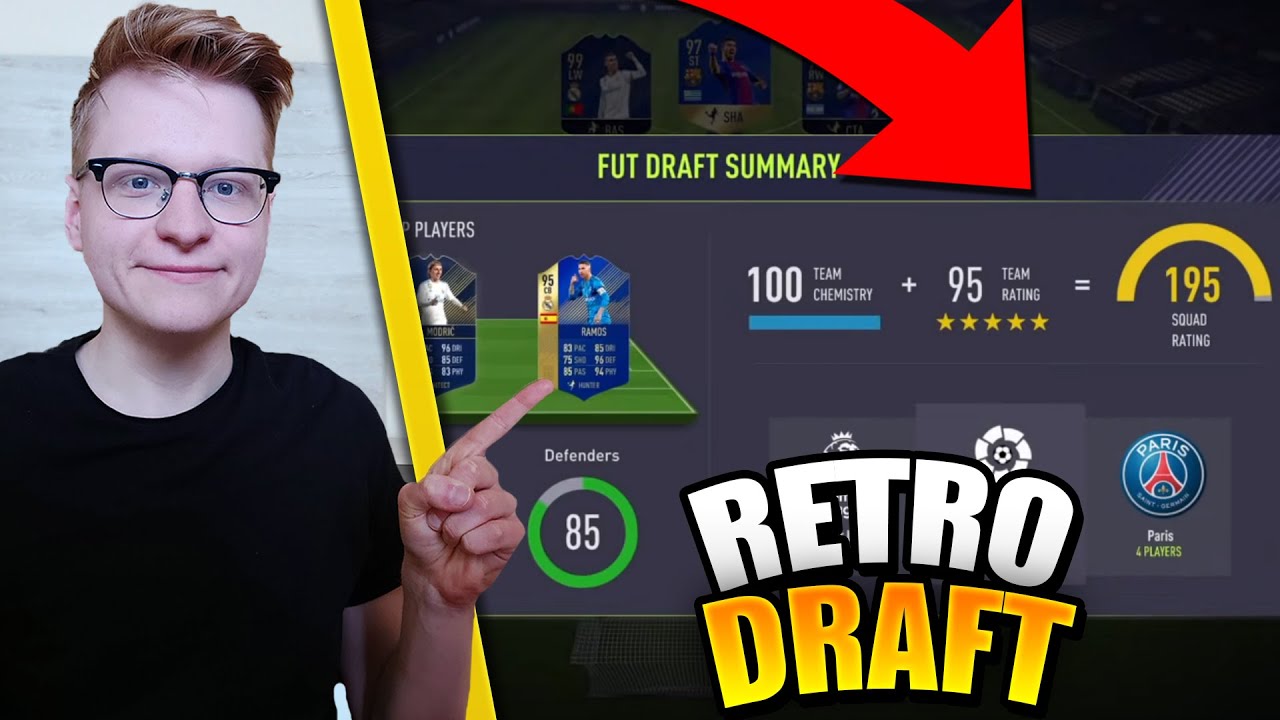 ZROBIŁEM RETRO DRAFT w FIFA 18! 😍 POWR&Oacute;T DO PRZESZŁOŚCI!