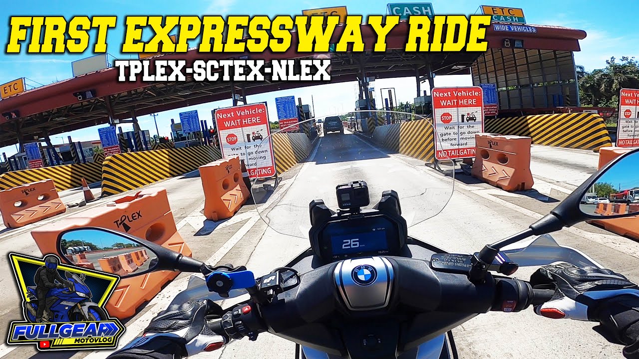 EXPRESSWAY RIDE | TPLEX-SCTEX-NLEX | FULLGEAR MOTOVLOG