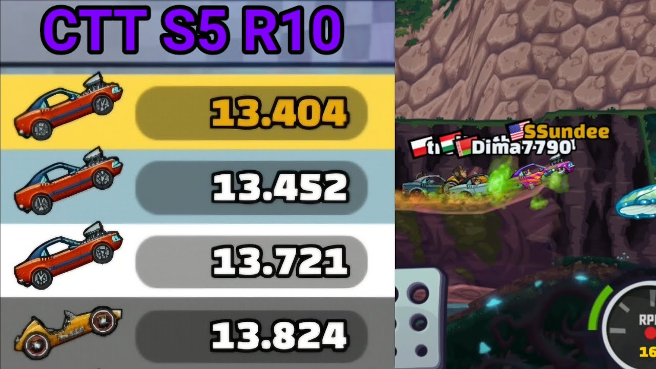 CTT S5 R10 MAP IN COMMUNITY SHOWCASE - Hill Climb Racing 2