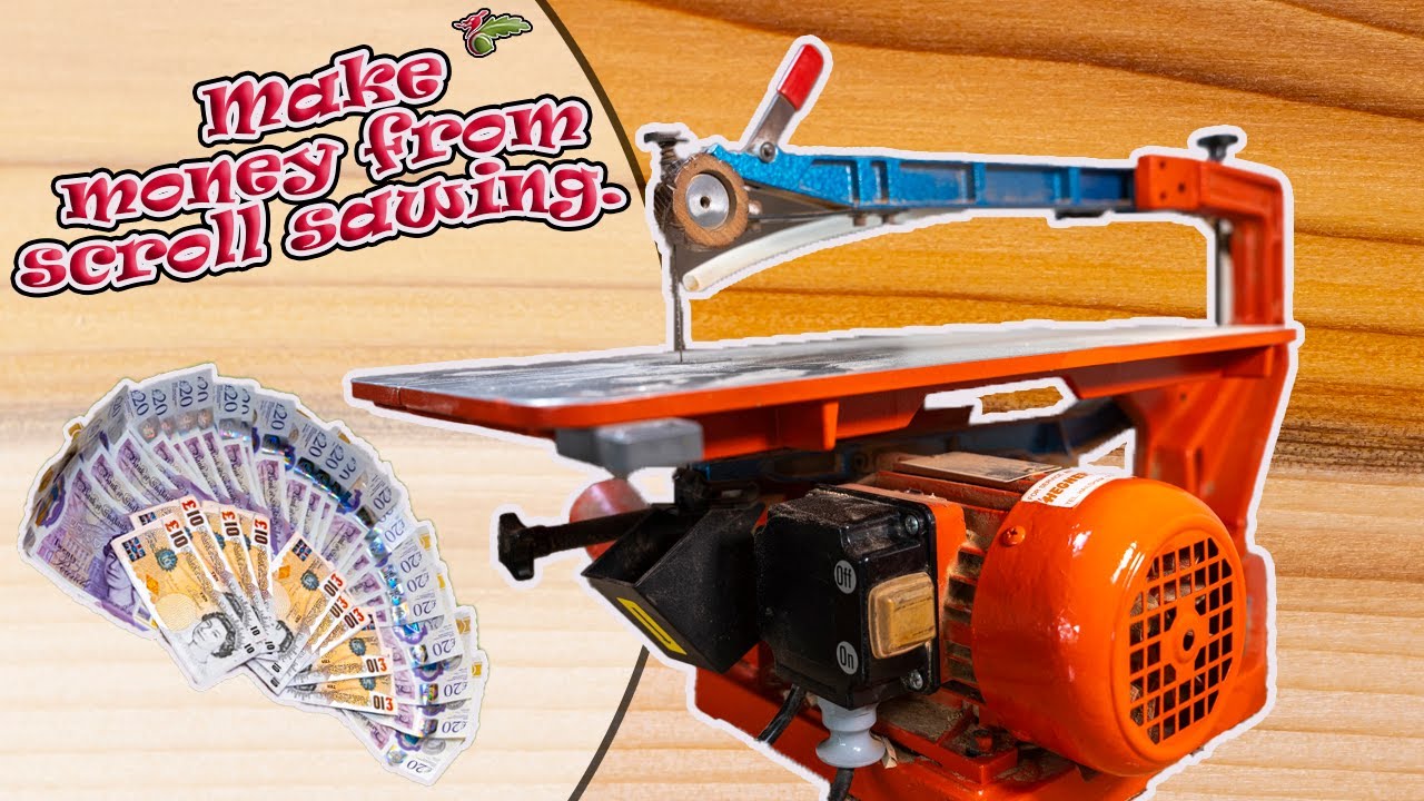 How you can make money from scroll sawing