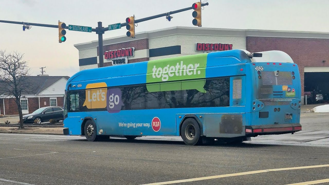 RTA Short Ride Rt 83 Warren - West 130th to Tri C West #3520 2018 Gillig BRT+ Diesel 