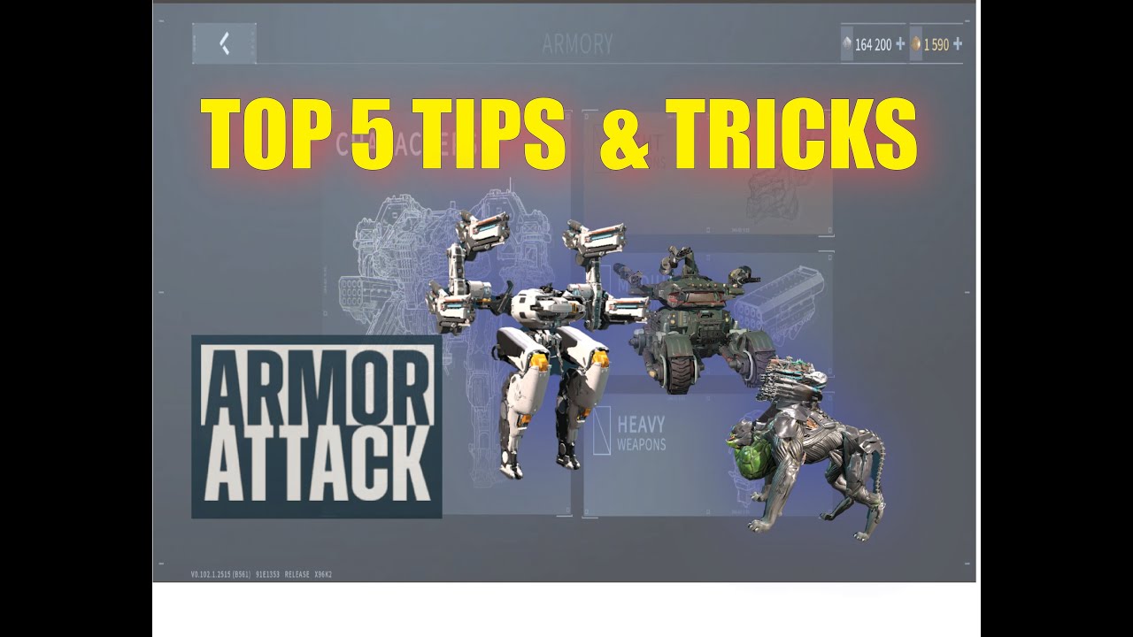 Top 5 Tips and Tricks- Armor Attack - Gameplay