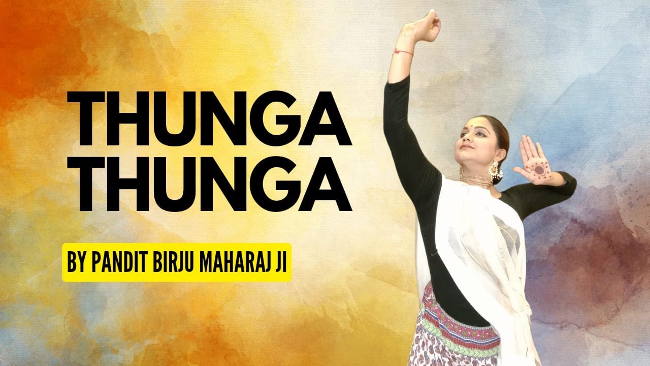 Thunga Thunga bhajan by pt.Birju Maharaj ji#dance #kathak #krishna #krishnalove #birjumaharaj