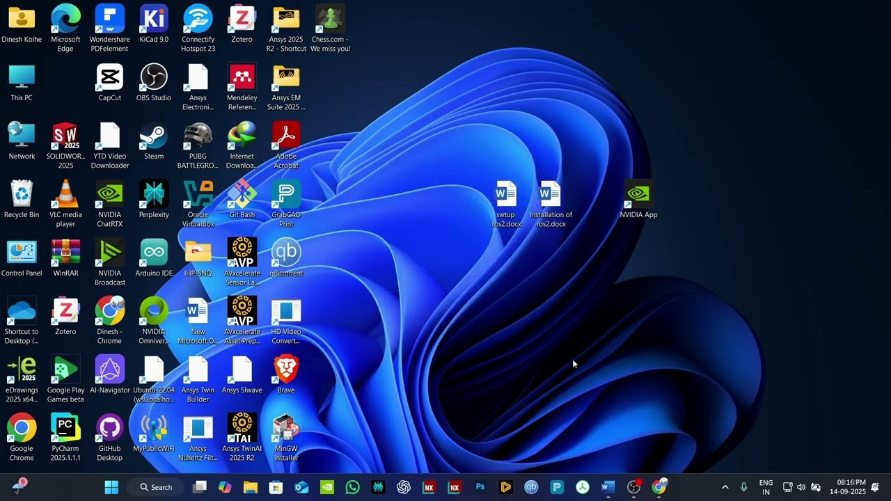Ros2 Installation on Windows And Setup 