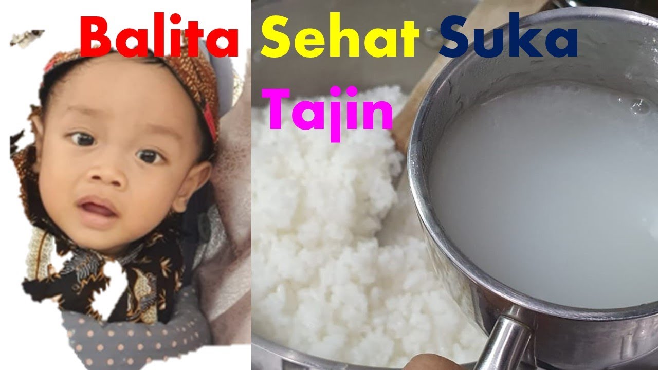 CARA MEMBUAT AIR TAJIN (Air Rebusan Beras) SEHAT DAN TIPS MANDIIN BALITA MASUK ANGIN