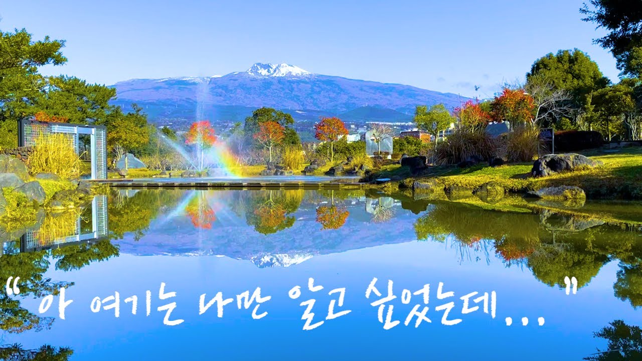 제주도 포토스팟 Best 6 한라산 반영 히든 스팟과 맛집까지!