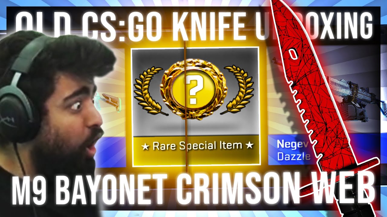 I OPENED A KNIFE IN 2014 CS:GO (M9 CRIMSON)