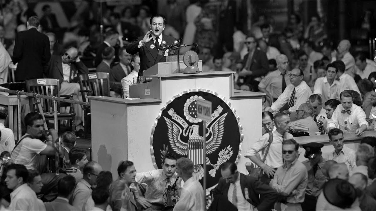 Hubert Humphrey 1948 Democratic National Convention Civil Rights Speech - HQ Audio